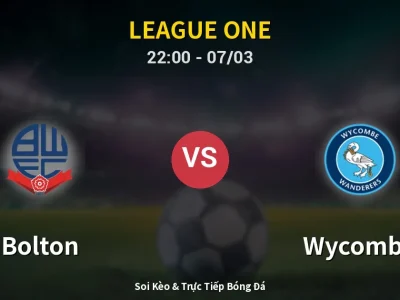Soi Kèo Bolton vs Wycombe – 22:00 07/03 | Nhận Định, Dự Đoán Tỷ Số