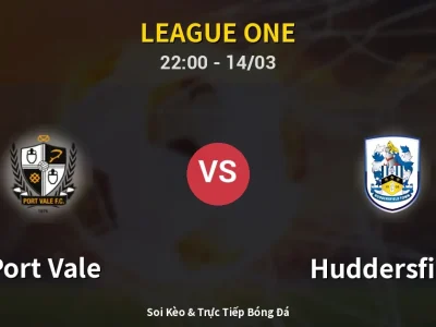 🔴 Trực Tiếp: Port Vale 0-0 Huddersfield – Link Xem League One (Full HD)