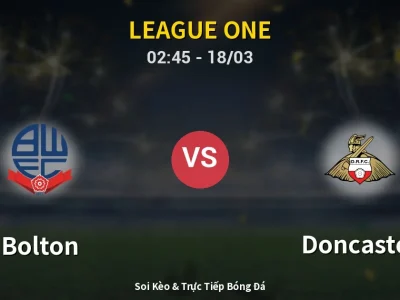 Kết Quả: Bolton 0-0 Doncaster – Highlight & Bàn Thắng | League One