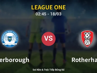 Kết Quả: Peterborough 5-0 Rotherham – Highlight & Bàn Thắng | League One