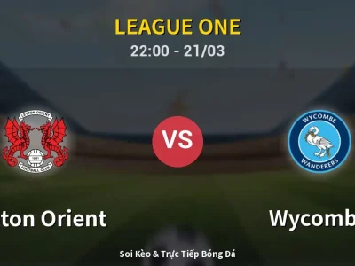 Soi Kèo Leyton Orient vs Wycombe – 22:00 21/03 | Nhận Định, Dự Đoán Tỷ Số