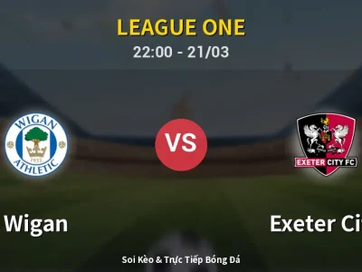 Soi Kèo Wigan vs Exeter City – 22:00 21/03 | Nhận Định, Dự Đoán Tỷ Số