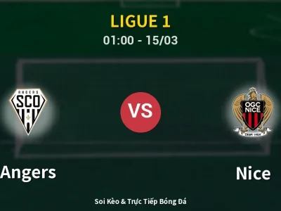 Kết Quả: Angers 0-2 Nice – Highlight & Bàn Thắng | Ligue 1