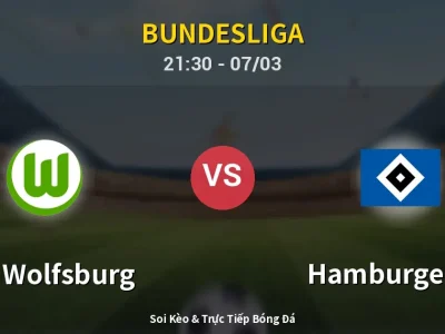 🔴 Trực Tiếp: VfL Wolfsburg 0-0 Hamburger SV – Link Xem Bundesliga (Full HD)