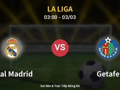 Kết Quả: Real Madrid 0-1 Getafe – Highlight & Bàn Thắng | La Liga