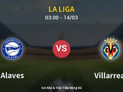 Kết Quả: Alaves 1-1 Villarreal – Highlight & Bàn Thắng | La Liga