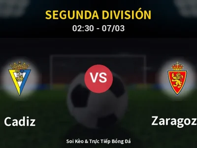 Kết Quả: Cadiz 0-1 Zaragoza – Highlight & Bàn Thắng | Segunda División