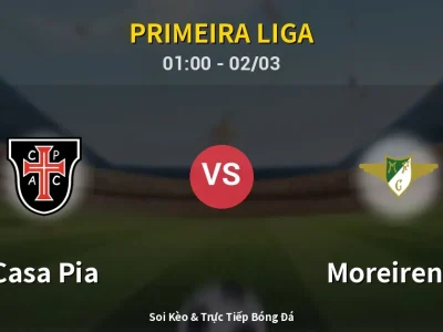 Kết Quả: Casa Pia 1-1 Moreirense – Highlight & Bàn Thắng | Primeira Liga
