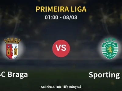 Kết Quả: SC Braga 2-2 Sporting CP – Highlight & Bàn Thắng | Primeira Liga