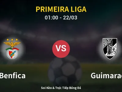 Kết Quả: Benfica 3-0 Guimaraes – Highlight & Bàn Thắng | Primeira Liga