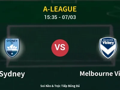 Kết Quả: Sydney 2-2 Melbourne Victory – Highlight & Bàn Thắng | A-League