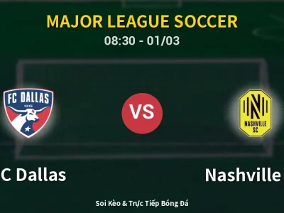 Kết Quả: FC Dallas 0-0 Nashville SC – Highlight & Bàn Thắng | Major League Soccer