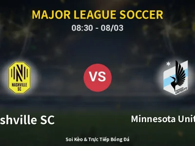 Kết Quả: Nashville SC 3-1 Minnesota United FC – Highlight & Bàn Thắng | Major League Soccer