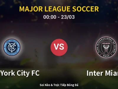 Kết Quả: New York City FC 2-3 Inter Miami – Highlight & Bàn Thắng | Major League Soccer