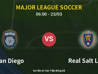 Kết Quả: San Diego 2-2 Real Salt Lake – Highlight & Bàn Thắng | Major League Soccer