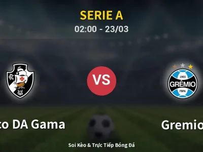 Kết Quả: Vasco DA Gama 2-1 Gremio – Highlight & Bàn Thắng | Serie A