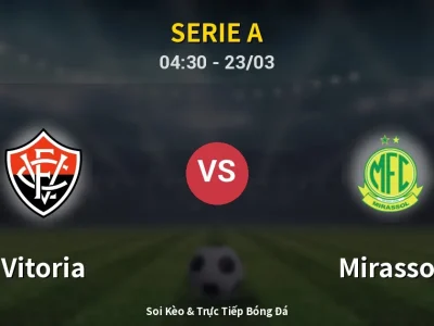 Kết Quả: Vitoria 1-0 Mirassol – Highlight & Bàn Thắng | Serie A