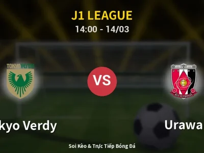 Kết Quả: Tokyo Verdy 1-0 Urawa – Highlight & Bàn Thắng | J1 League
