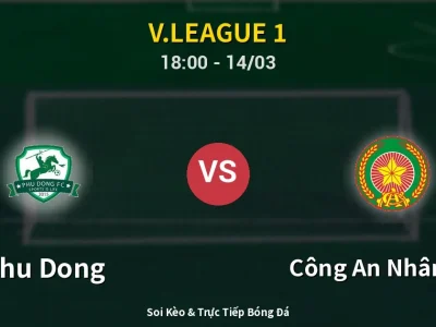 Kết Quả: Phu Dong 1-2 Công An Nhân Dân – Highlight & Bàn Thắng | V.League 1