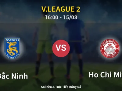 🔴 Trực Tiếp: Bắc Ninh 2-2 Ho Chi Minh – Link Xem V.League 2 (Full HD)