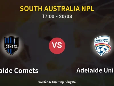 Kết Quả: Adelaide Comets 0-1 Adelaide United II – Highlight & Bàn Thắng | South Australia NPL