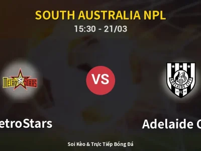 Kết Quả: MetroStars 2-2 Adelaide City – Highlight & Bàn Thắng | South Australia NPL
