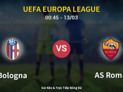 Kết Quả: Bologna 1-1 AS Roma – Highlight & Bàn Thắng | UEFA Europa League