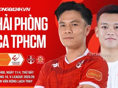 Hải Phòng vs CATPHCM: Cuộc đấu tâm lý, ai sẽ chiếm tốp 5?