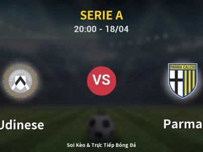 Soi Kèo Udinese vs Parma – 20:00 18/04 | Nhận Định, Dự Đoán Tỷ Số