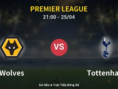 Soi Kèo Wolves vs Tottenham – 21:00 25/04 | Nhận Định, Dự Đoán Tỷ Số