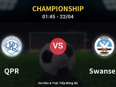 Kết Quả: QPR 1-2 Swansea – Highlight & Bàn Thắng | Championship