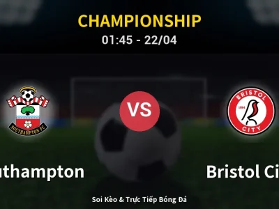 Kết Quả: Southampton 2-2 Bristol City – Highlight & Bàn Thắng | Championship