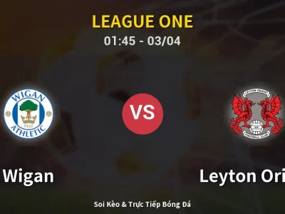 Kết Quả: Wigan 0-0 Leyton Orient – Highlight & Bàn Thắng | League One