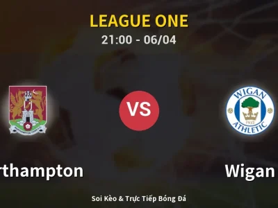 Soi Kèo Northampton vs Wigan – 21:00 06/04 | Nhận Định, Dự Đoán Tỷ Số
