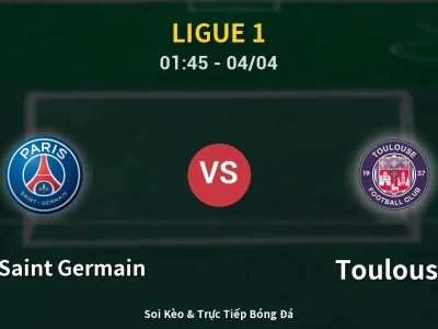 Kết Quả: Paris Saint Germain 3-1 Toulouse – Highlight & Bàn Thắng | Ligue 1