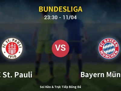 Soi Kèo FC St. Pauli vs Bayern München – 23:30 11/04 | Nhận Định, Dự Đoán Tỷ Số