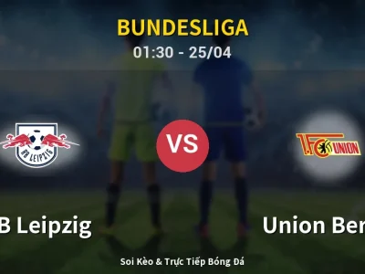 🔴 Trực Tiếp: RB Leipzig 2-0 Union Berlin – Link Xem Bundesliga (Full HD)