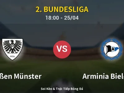 Soi Kèo Preußen Münster vs Arminia Bielefeld – 18:00 25/04 | Nhận Định, Dự Đoán Tỷ Số