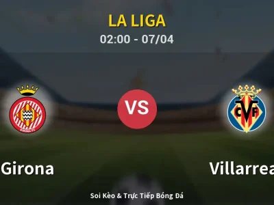 Kết Quả: Girona 1-0 Villarreal – Highlight & Bàn Thắng | La Liga