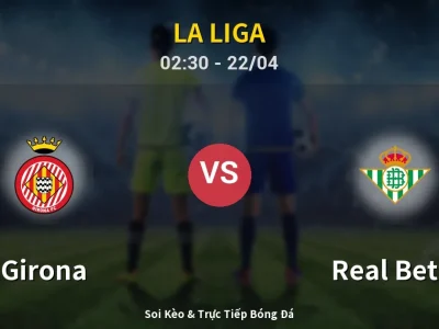 Kết Quả: Girona 2-3 Real Betis – Highlight & Bàn Thắng | La Liga