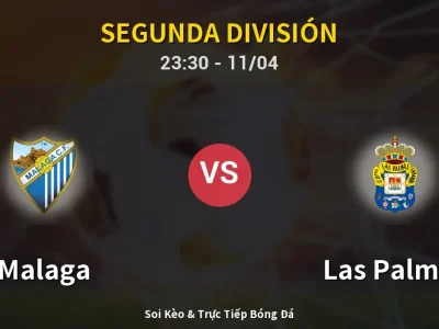 Soi Kèo Malaga vs Las Palmas – 23:30 11/04 | Nhận Định, Dự Đoán Tỷ Số