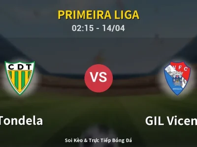 Kết Quả: Tondela 2-2 GIL Vicente – Highlight & Bàn Thắng | Primeira Liga