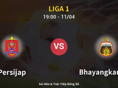 Soi Kèo Persijap vs Bhayangkara FC – 19:00 11/04 | Nhận Định, Dự Đoán Tỷ Số