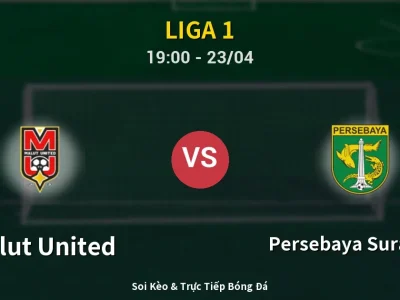 Soi Kèo Malut United vs Persebaya Surabaya – 19:00 23/04 | Nhận Định, Dự Đoán Tỷ Số