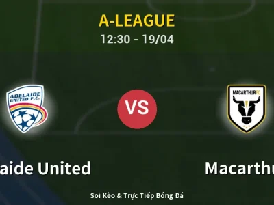 Kết Quả: Adelaide United 3-1 Macarthur – Highlight & Bàn Thắng | A-League