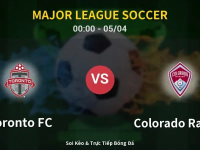 Kết Quả: Toronto FC 3-2 Colorado Rapids – Highlight & Bàn Thắng | Major League Soccer