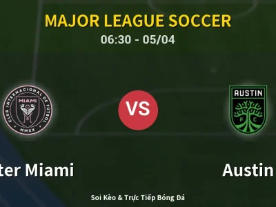 Kết Quả: Inter Miami 2-2 Austin – Highlight & Bàn Thắng | Major League Soccer