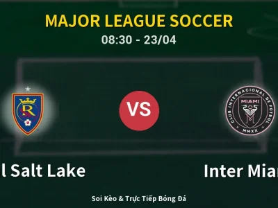 Kết Quả: Real Salt Lake 0-2 Inter Miami – Highlight & Bàn Thắng | Major League Soccer