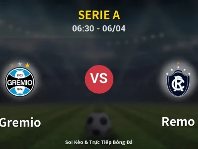Kết Quả: Gremio 0-0 Remo – Highlight & Bàn Thắng | Serie A