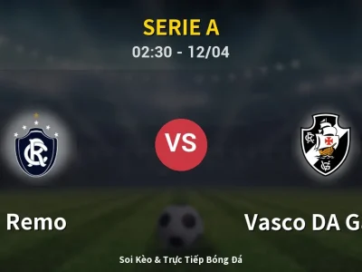 Kết Quả: Remo 1-1 Vasco DA Gama – Highlight & Bàn Thắng | Serie A